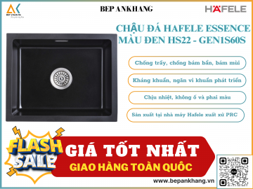 CHẬU ĐÁ HAFELE ESSENCE MÀU ĐEN HS22 - GEN1S60S  577.25.300